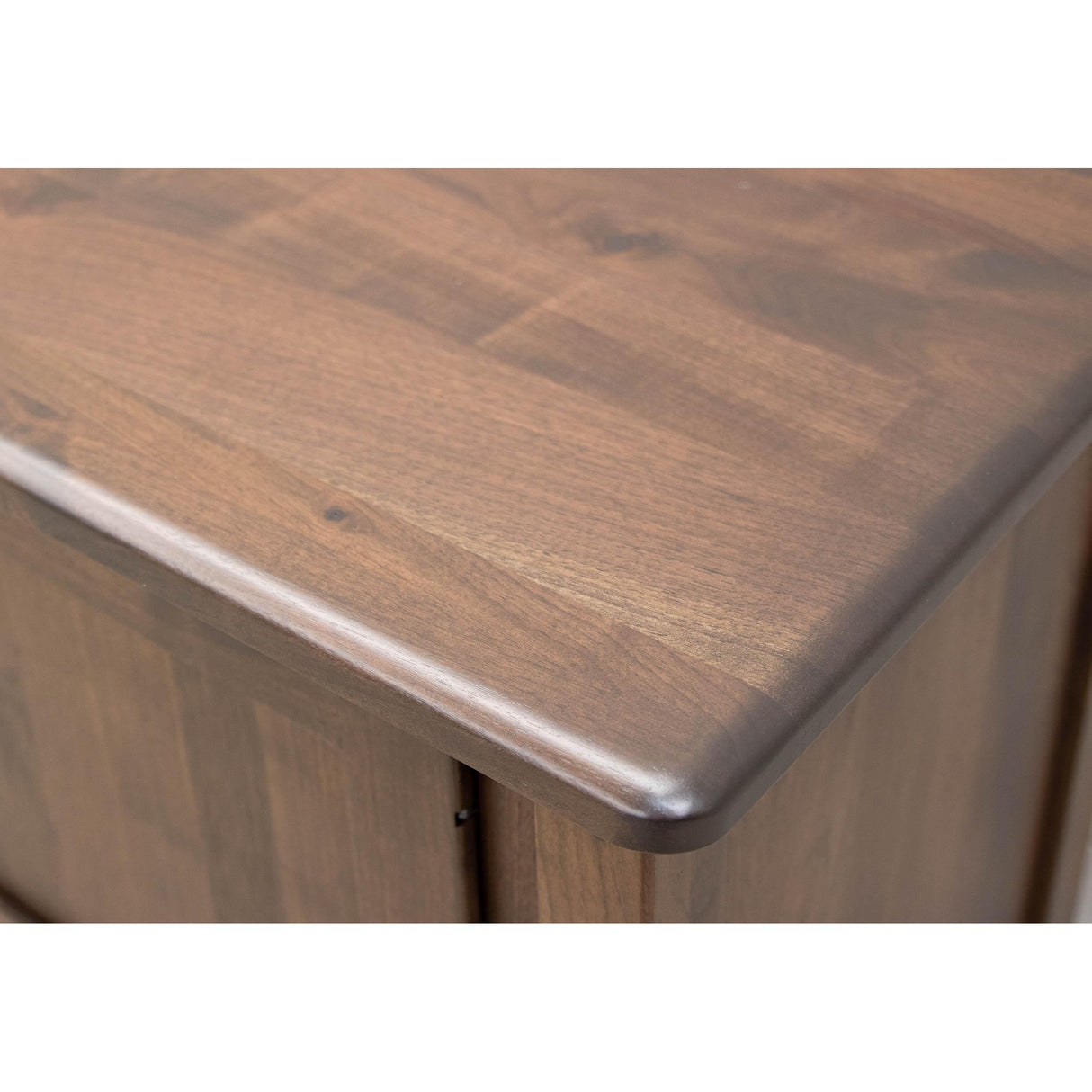 Austin 60" Walnut Wood TV Console with Wood Doors | CO