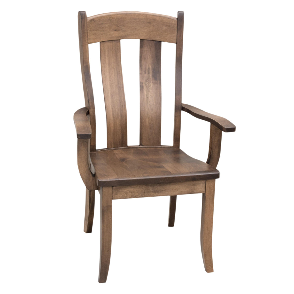 Shaker Hill Amish Maple Extending Dining Table Set for 6-8