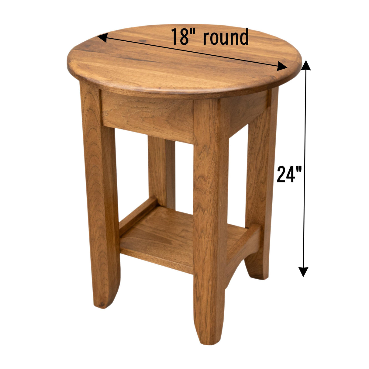 Austin Round Open End Table