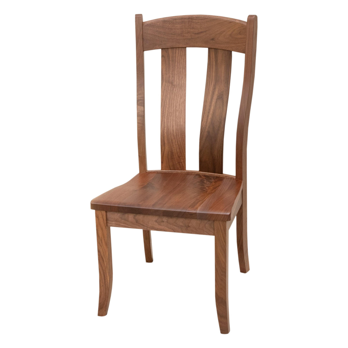 Austin Walnut Wood Side Dining Chair | NAT