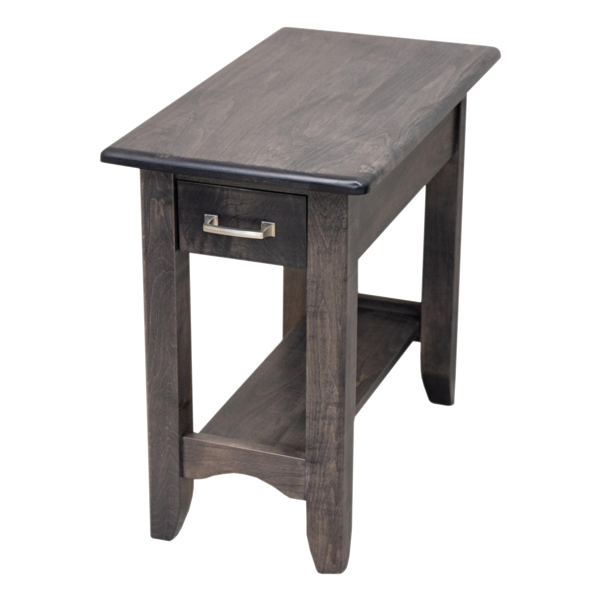 Austin Maple Wood Small Rectangle Open End Table | GS