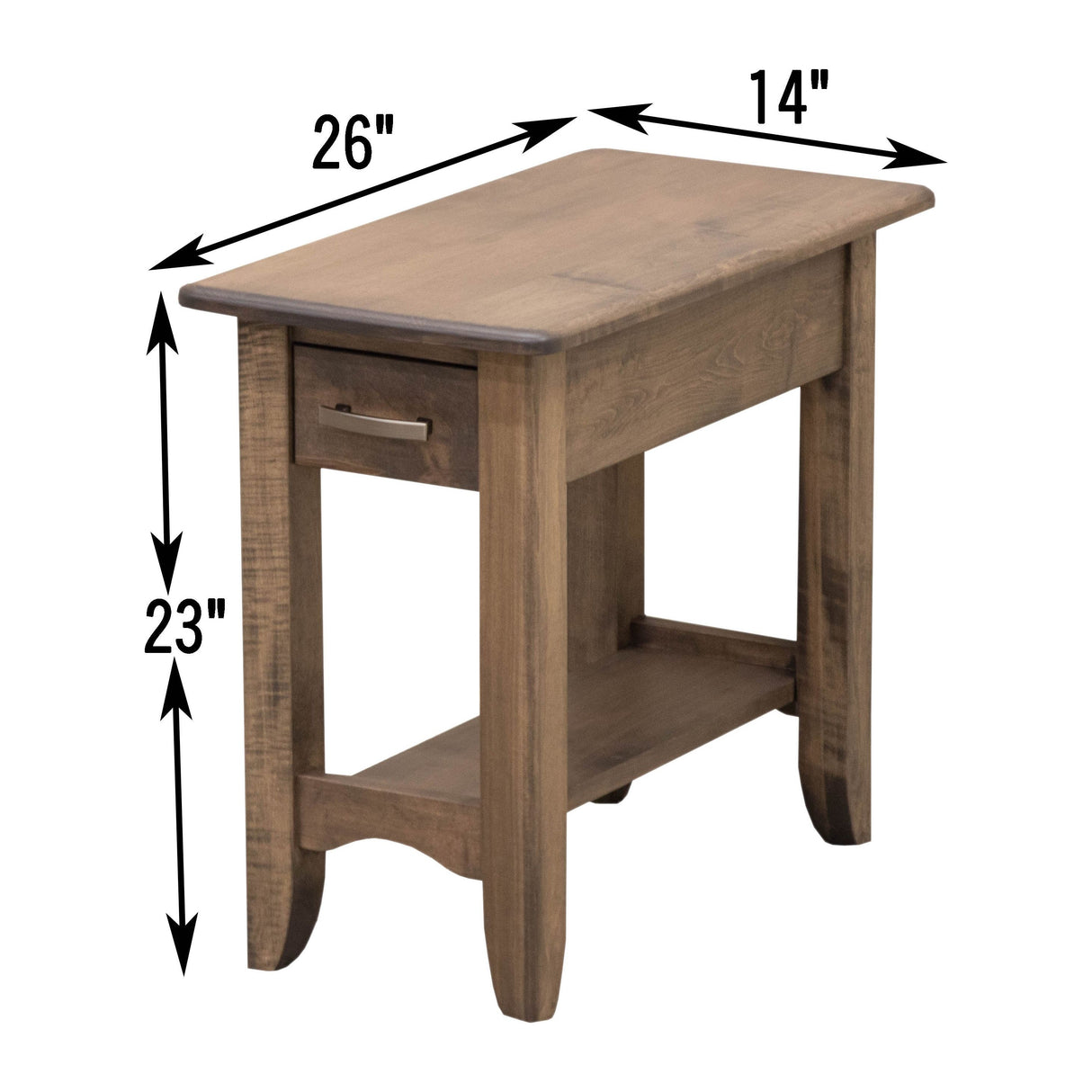 Austin Small Rectangle Open End Table