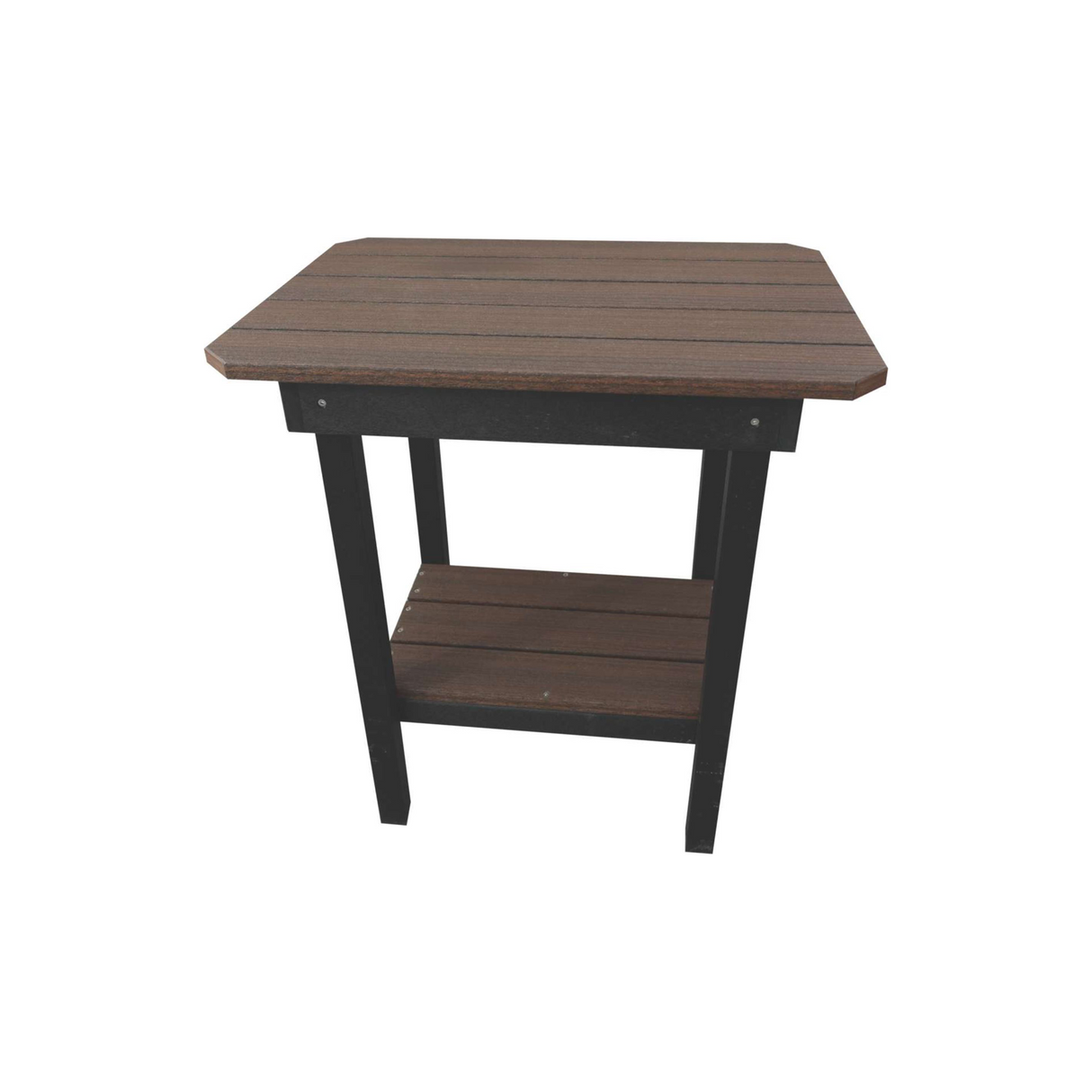 Clipped Corner Balcony End Table - S
