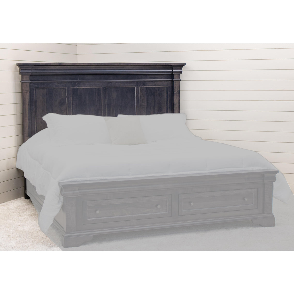 Belmont Queen Maple Wood Storage Platform Bed | GS