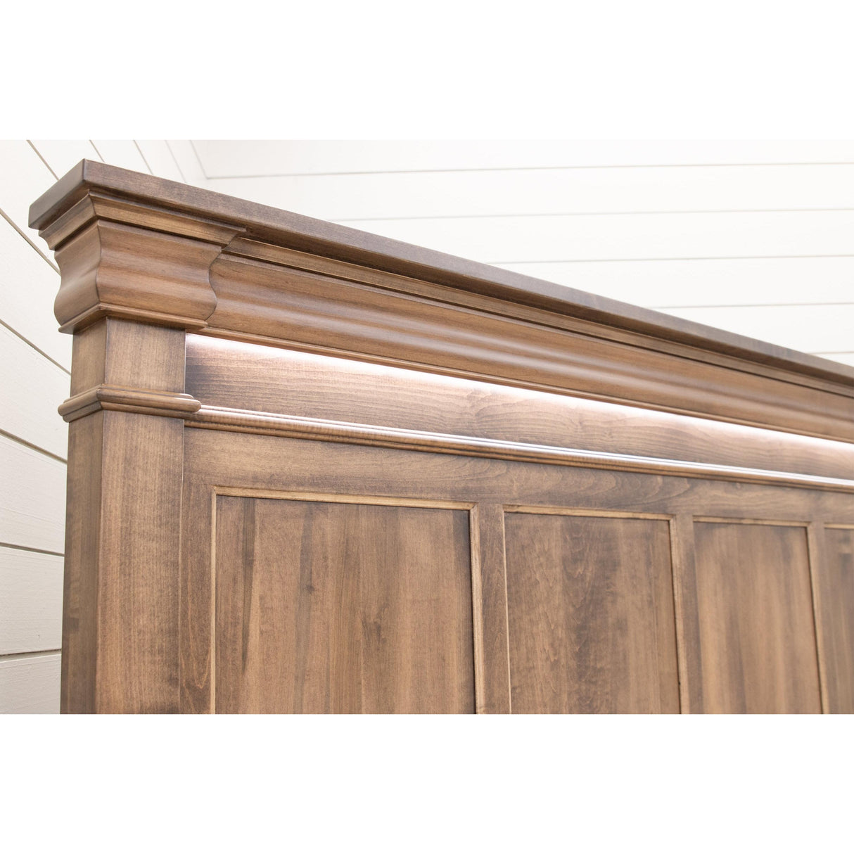 Belmont King Maple Wood Storage Platform Bed | CO