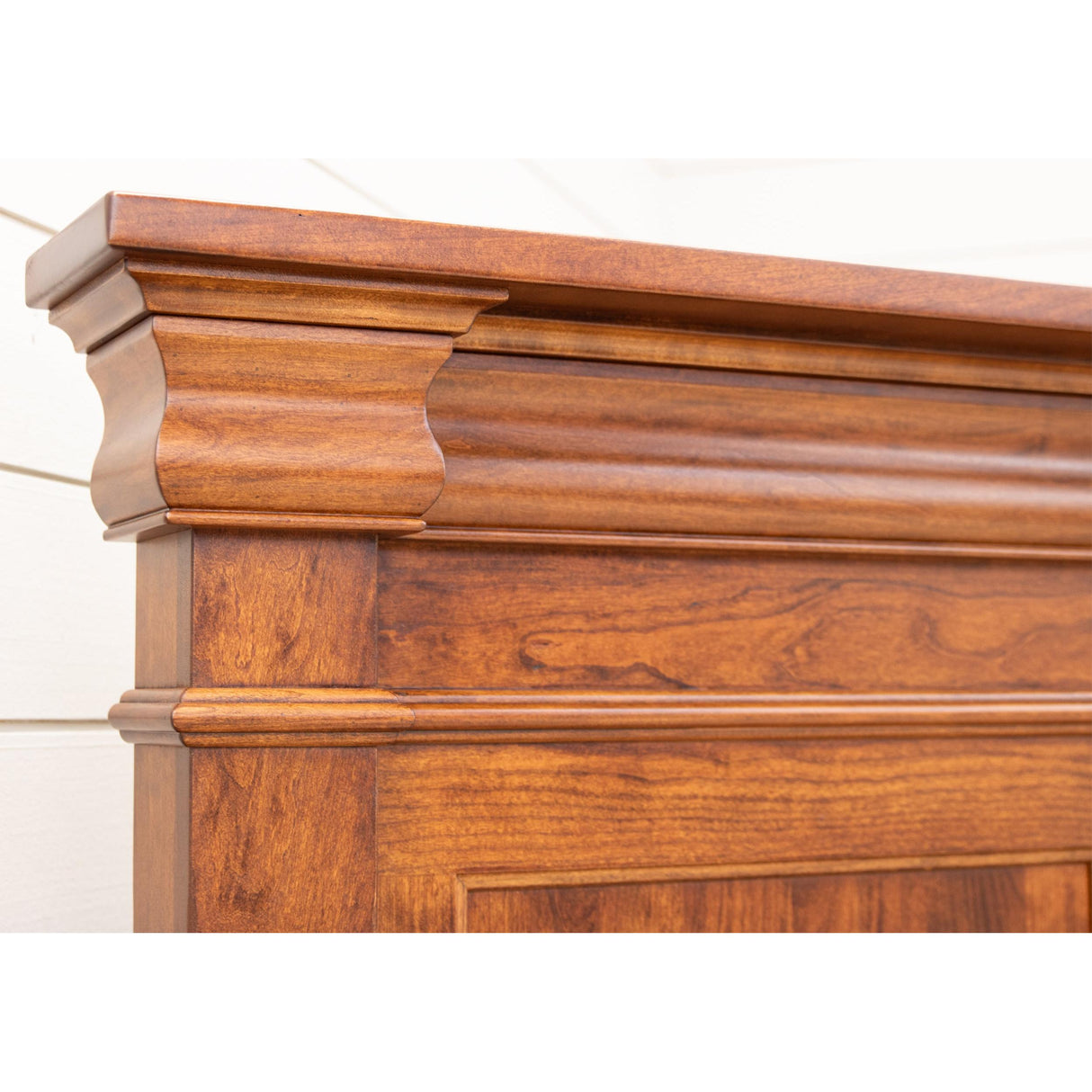 Belmont Full Cherry Wood Storage Platform Bed | MC