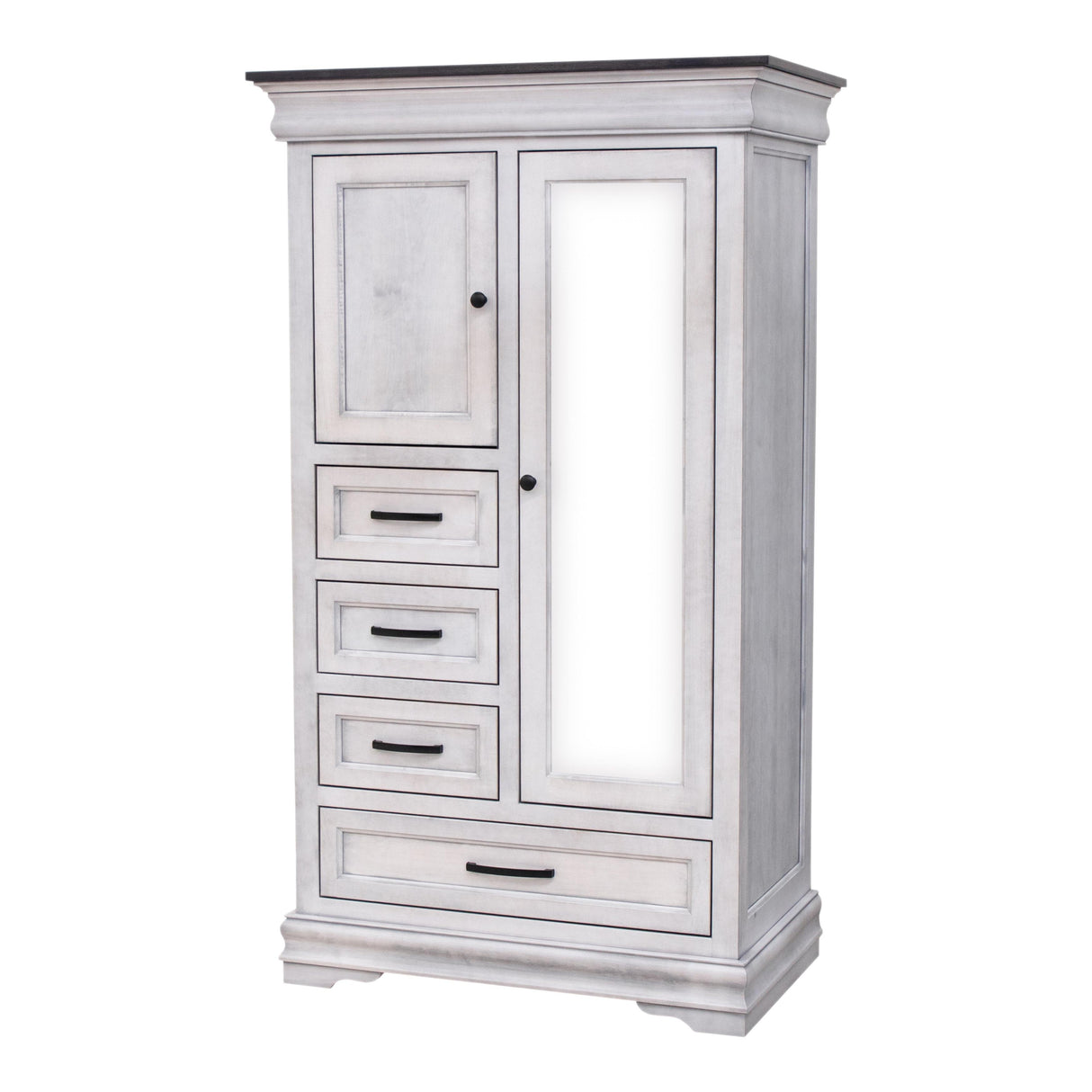 Belmont White & Wood Chiffonier | M-AV&DK