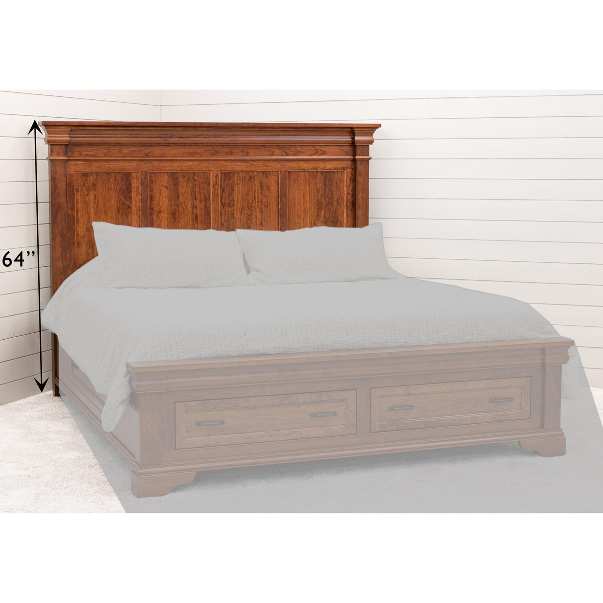 Belmont Solid Wood Headboard Only
