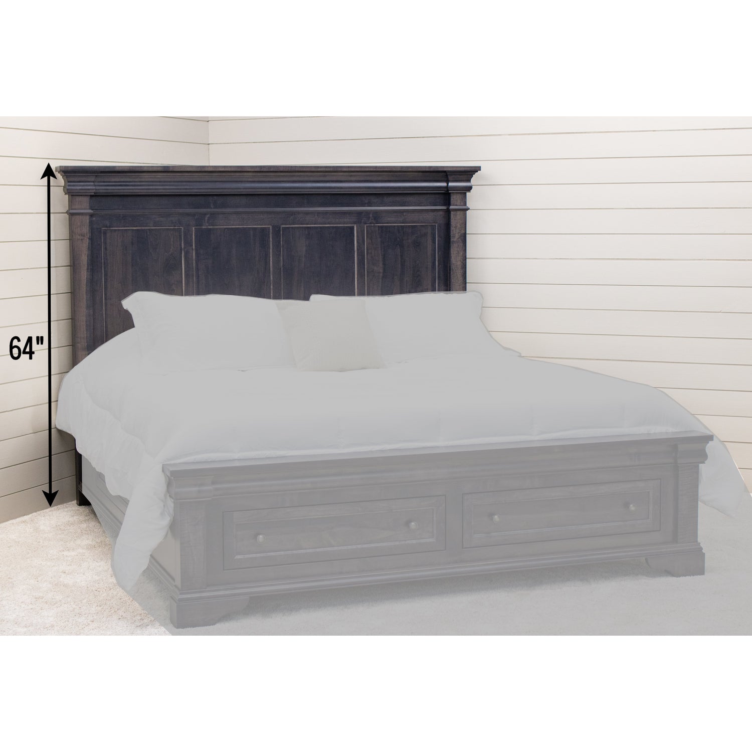 Belmont Solid Wood Headboard Only