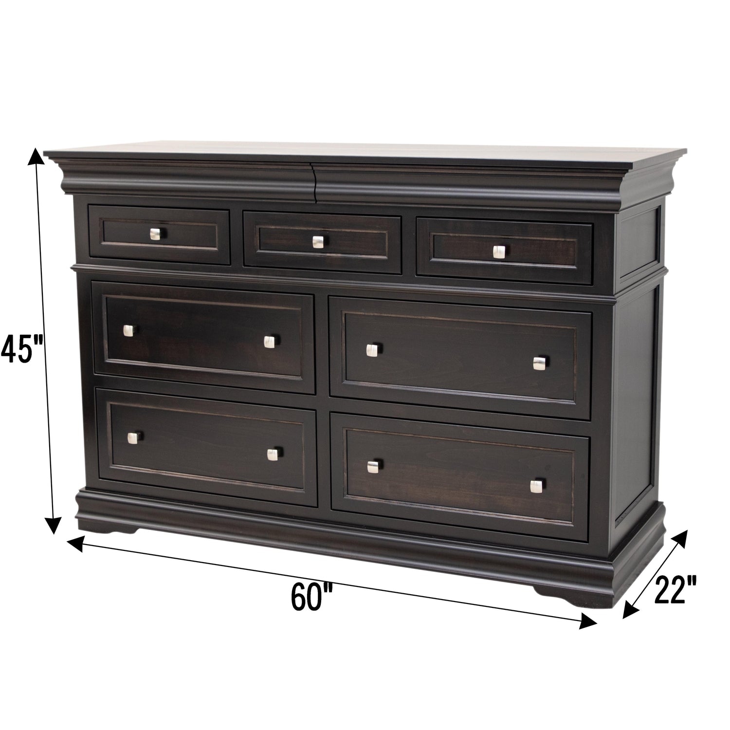 Belmont 7-Drawer Tall Dresser