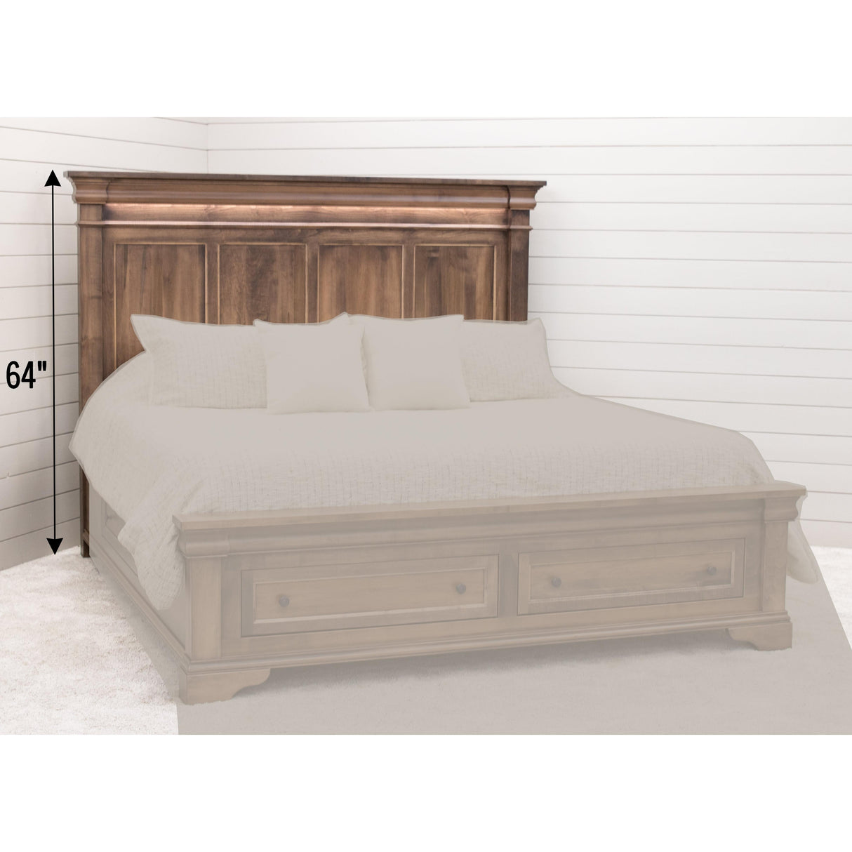 Belmont Solid Wood Headboard Only