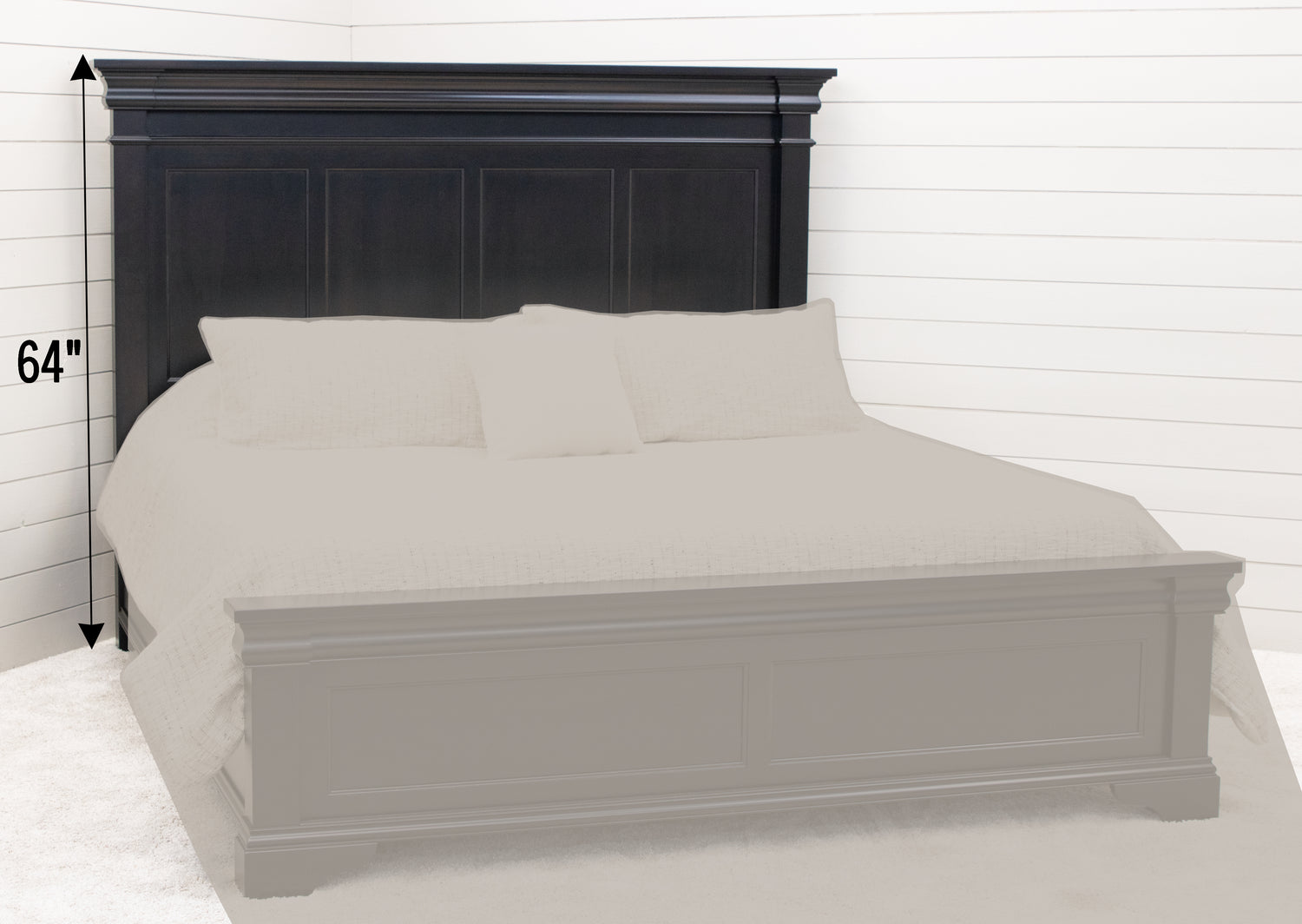 Belmont Solid Wood Headboard Only