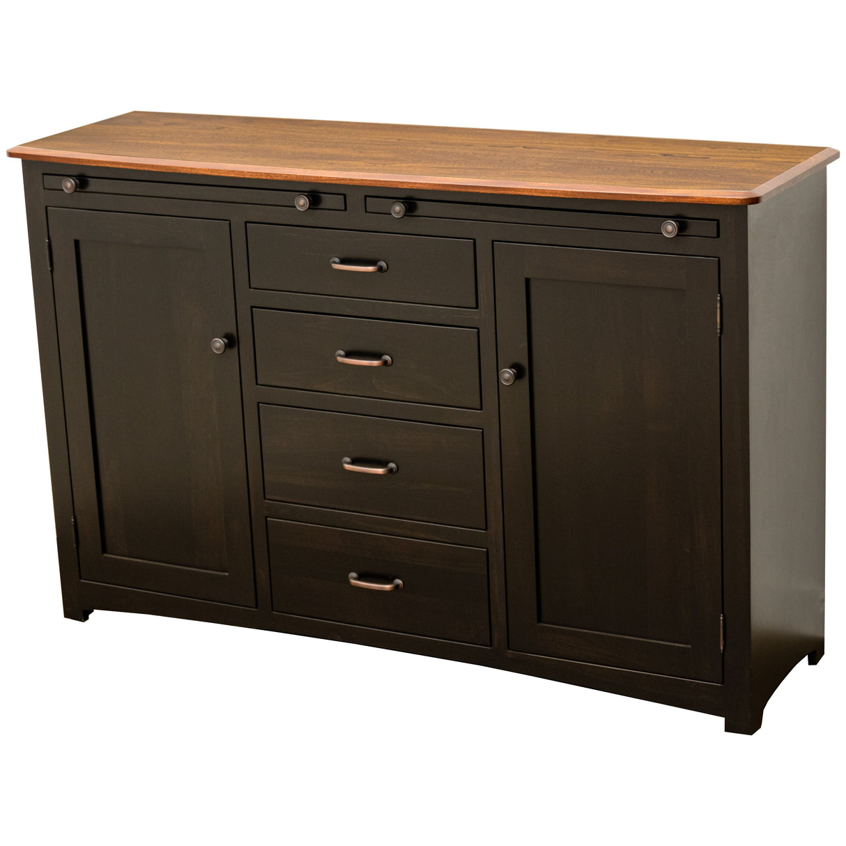 Berlin Black & Wood Buffet - 60" | M-EB&E-MC