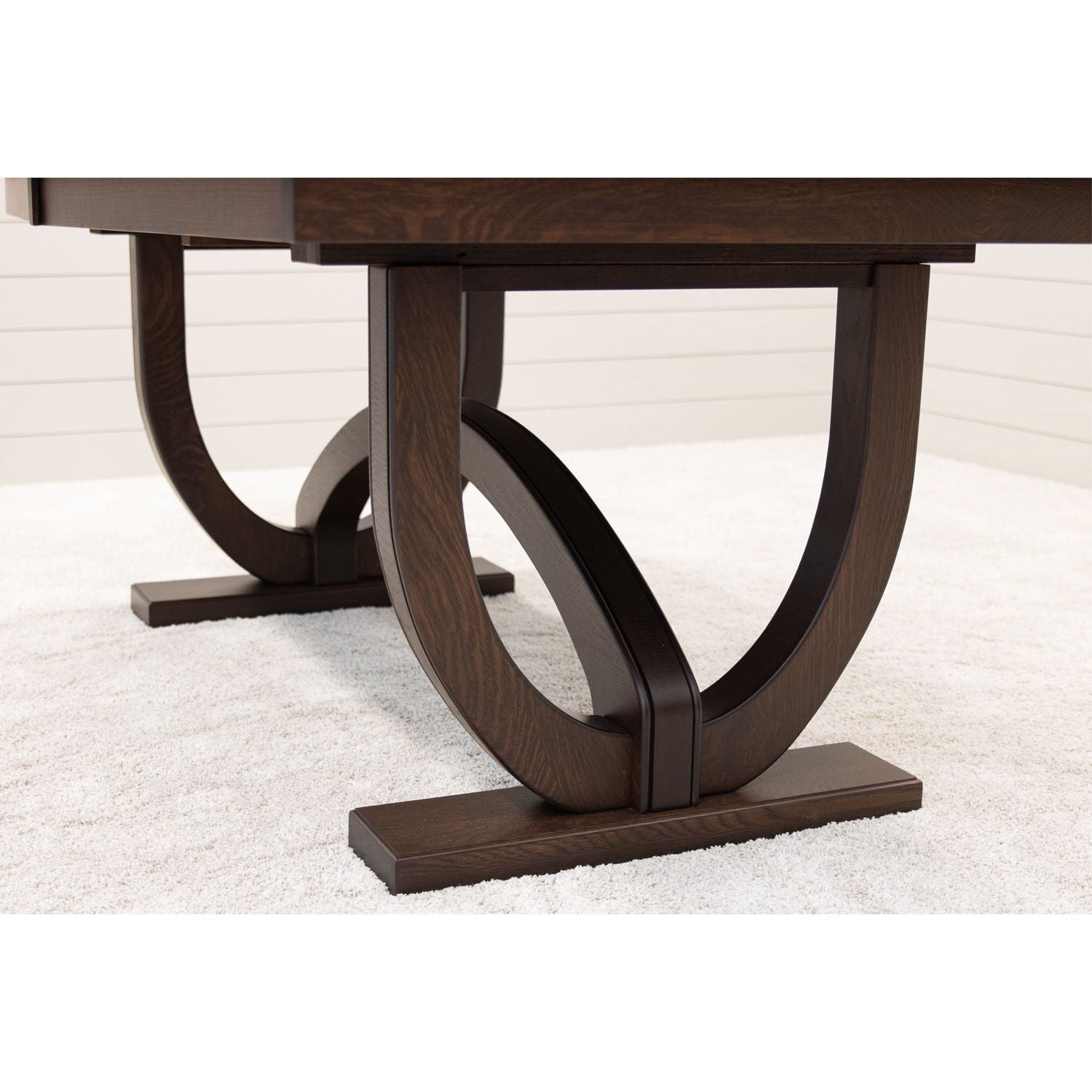 Biltmore Quarter Sawn White Oak Wood Extending Dining Table | BV