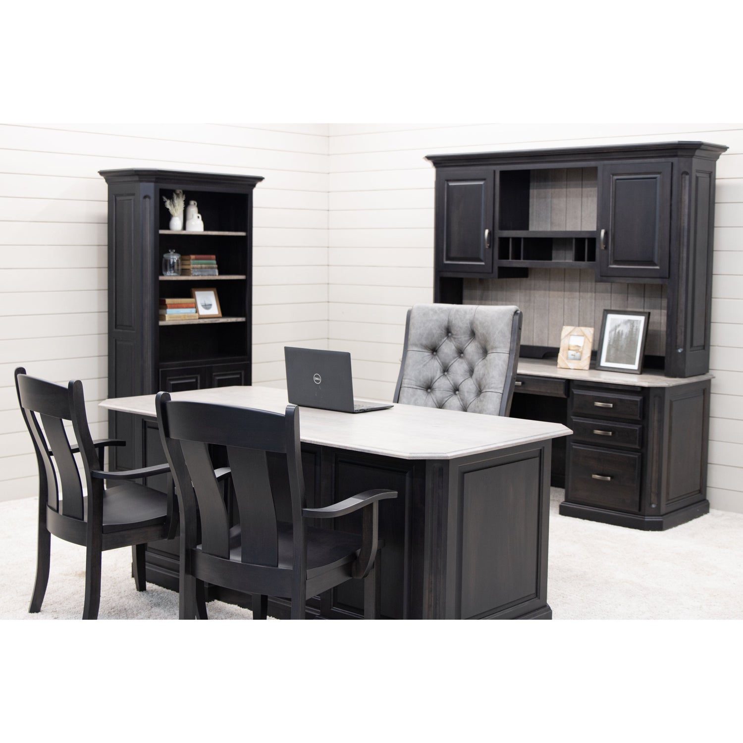 Austin Maple Wood Arm Client Chair | DK