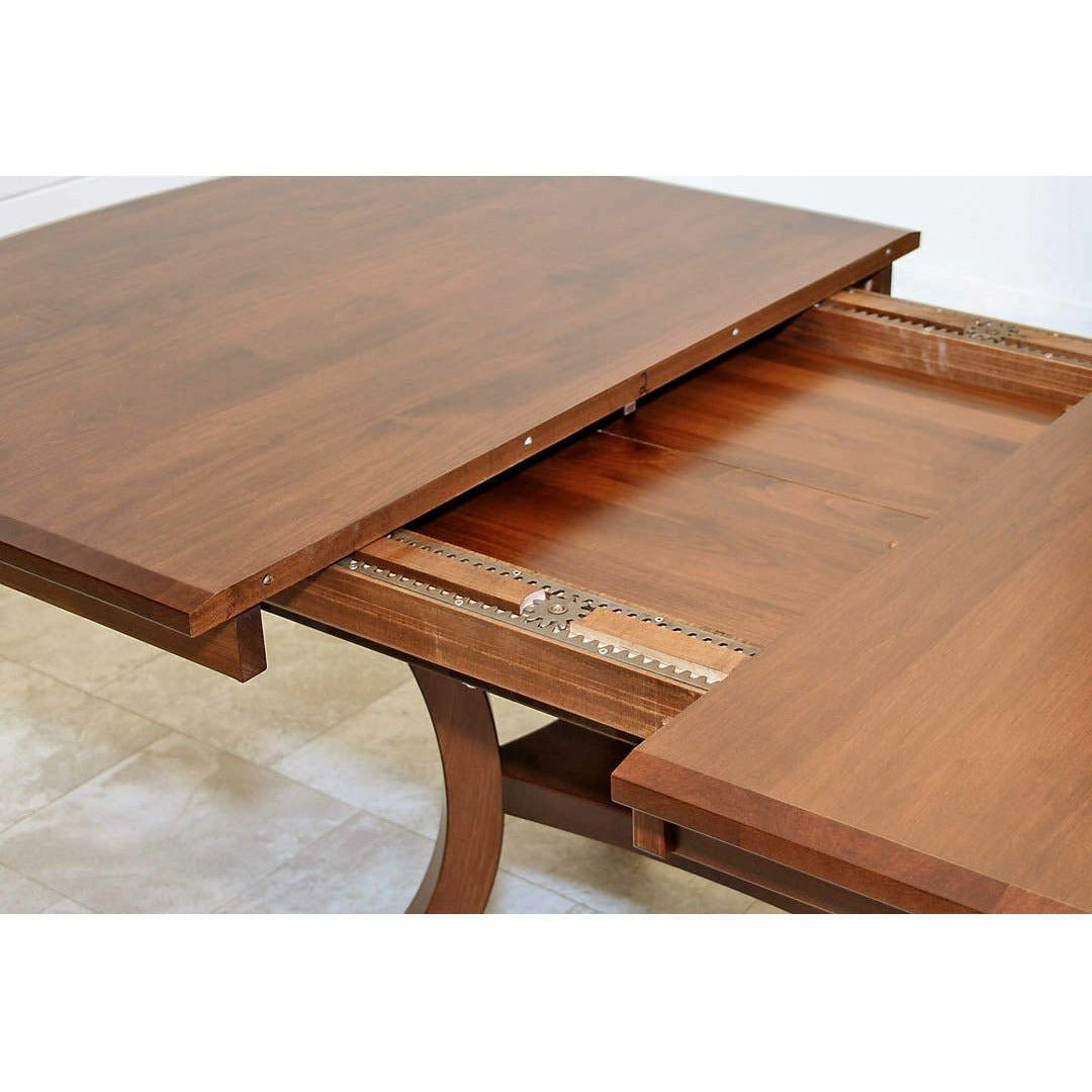 Carlisle Double Pedestal Maple Wood Extending Dining Table | BOS