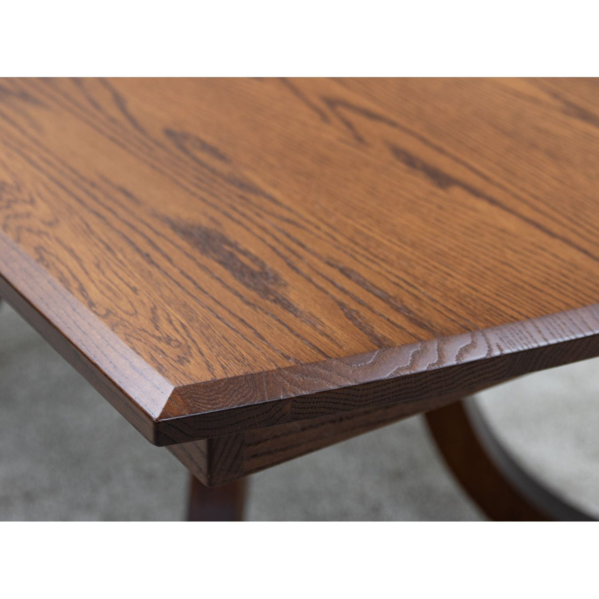 Carlisle Double Pedestal Oak Wood Extending Dining Table | MC