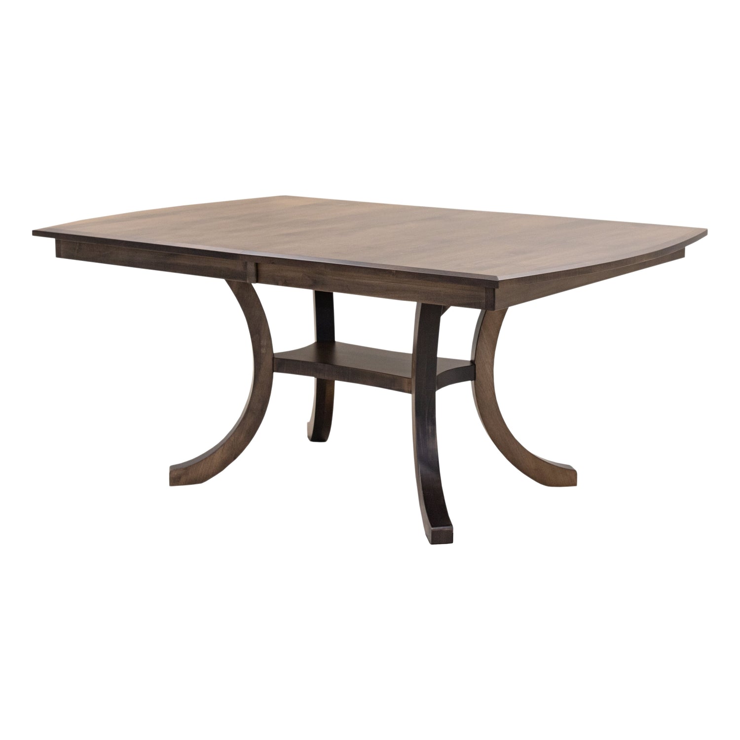 Carlisle Double Pedestal Maple Wood Extending Dining Table | CO