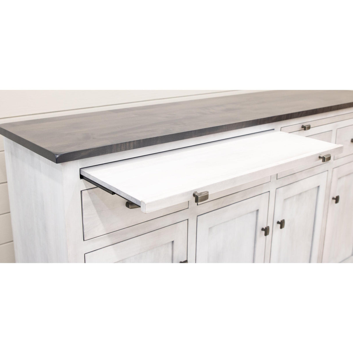 Carlisle Settler's White & Wood Buffet | M-AV&GS