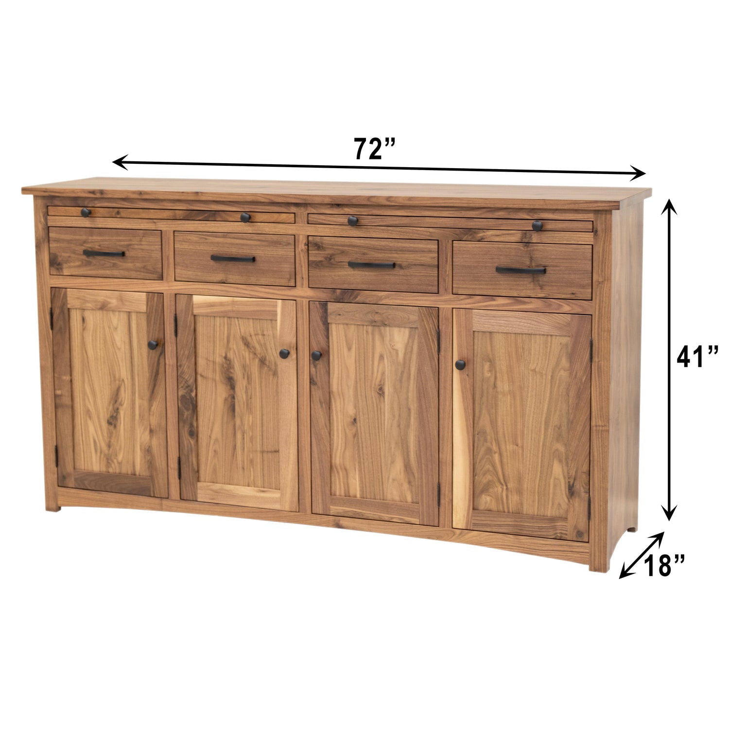 Carlisle Settler's Walnut Wood Buffet | NAT