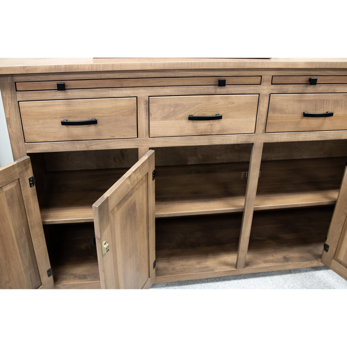 Carlisle Settler's White & Wood Buffet | M-AV&GS