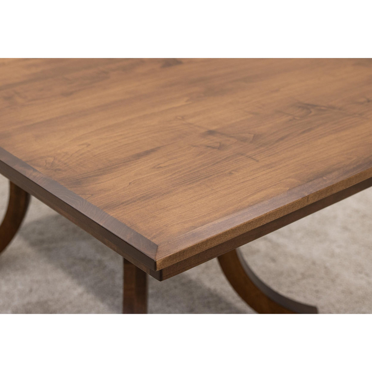 Carlisle Double Pedestal Maple Wood Extending Dining Table | HC