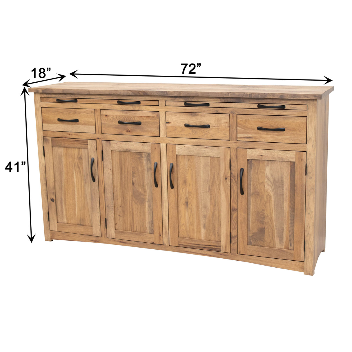 Carlisle Settler's White Oak Wood Buffet | DS