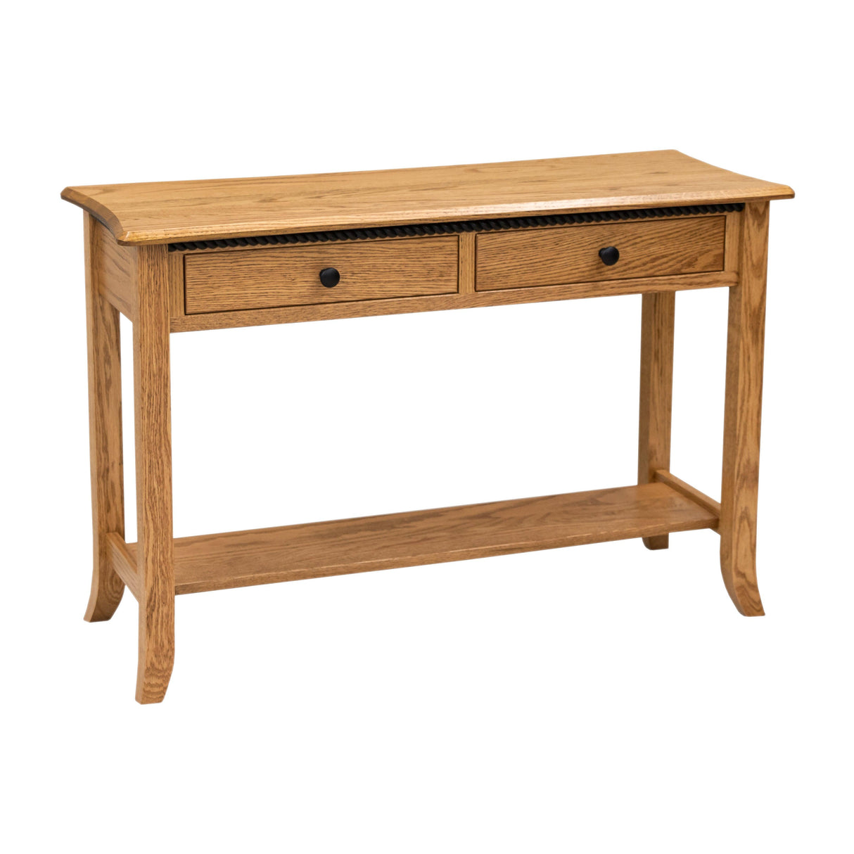 Plymouth Oak Wood Open Sofa Table | FW