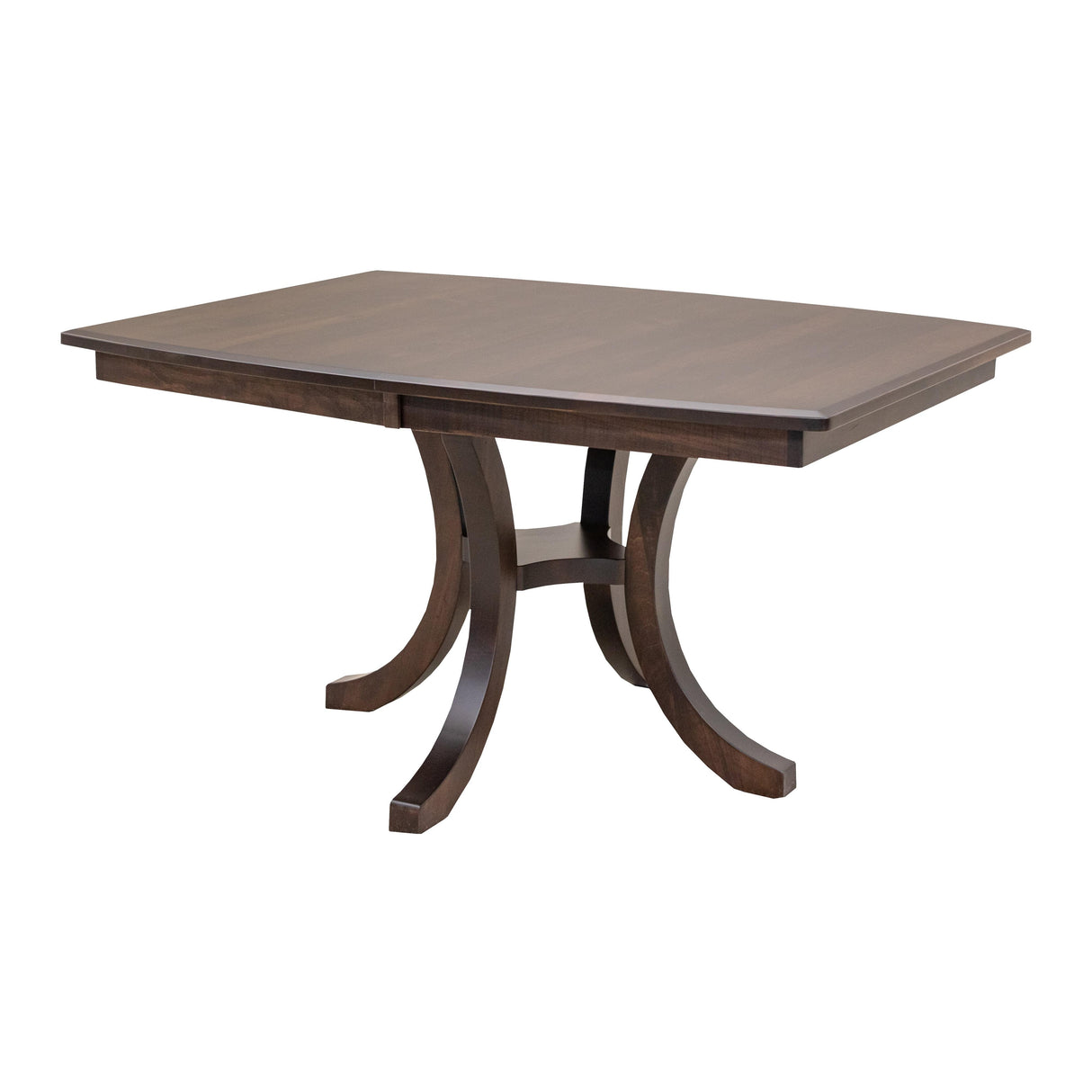 Carlisle Single Pedestal Maple Wood Extending Dining Table | BV