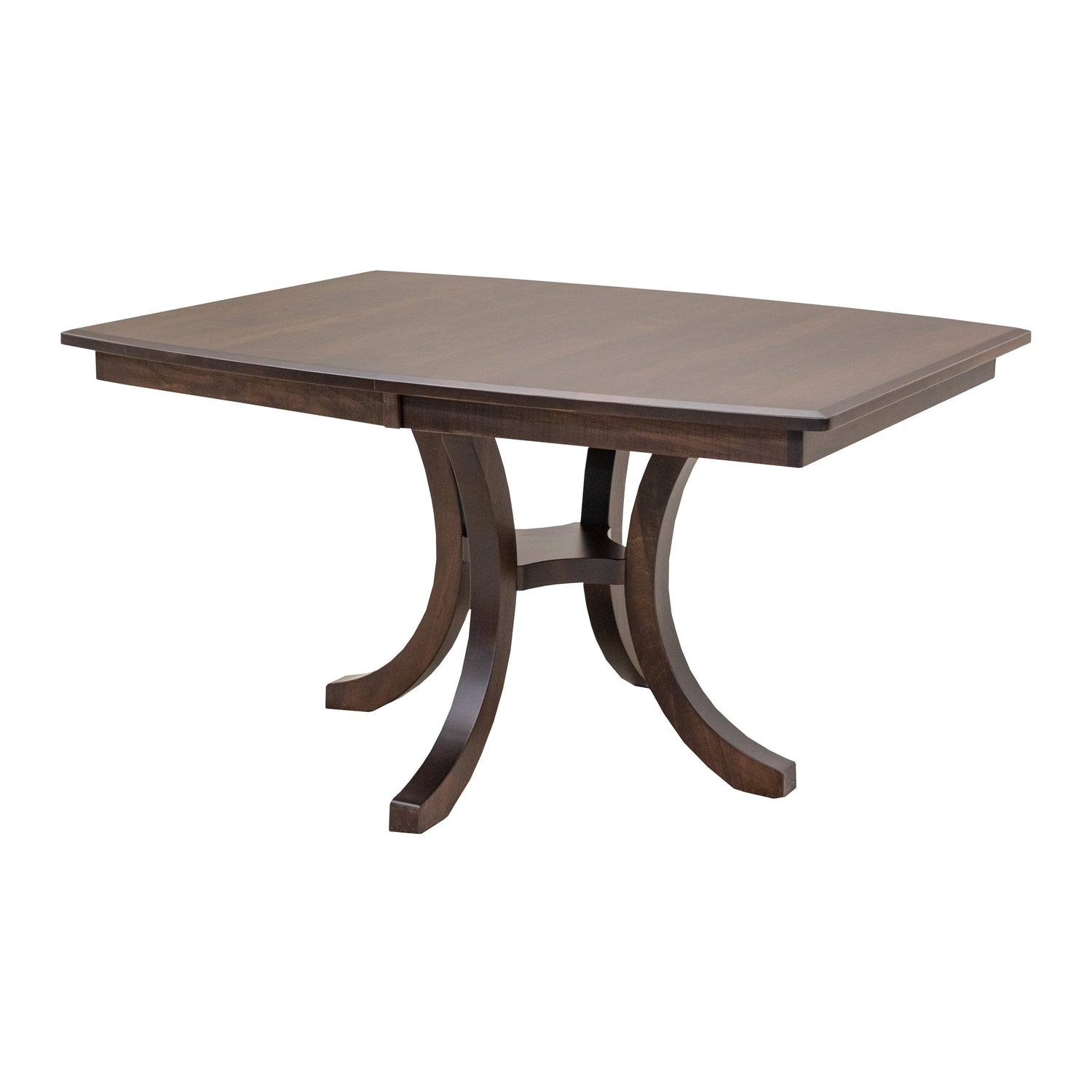 Carlisle Single Pedestal Maple Wood Extending Dining Table | BV