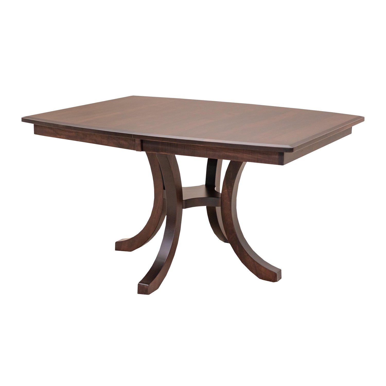 Carlisle Single Pedestal Maple Wood Extending Dining Table | RT