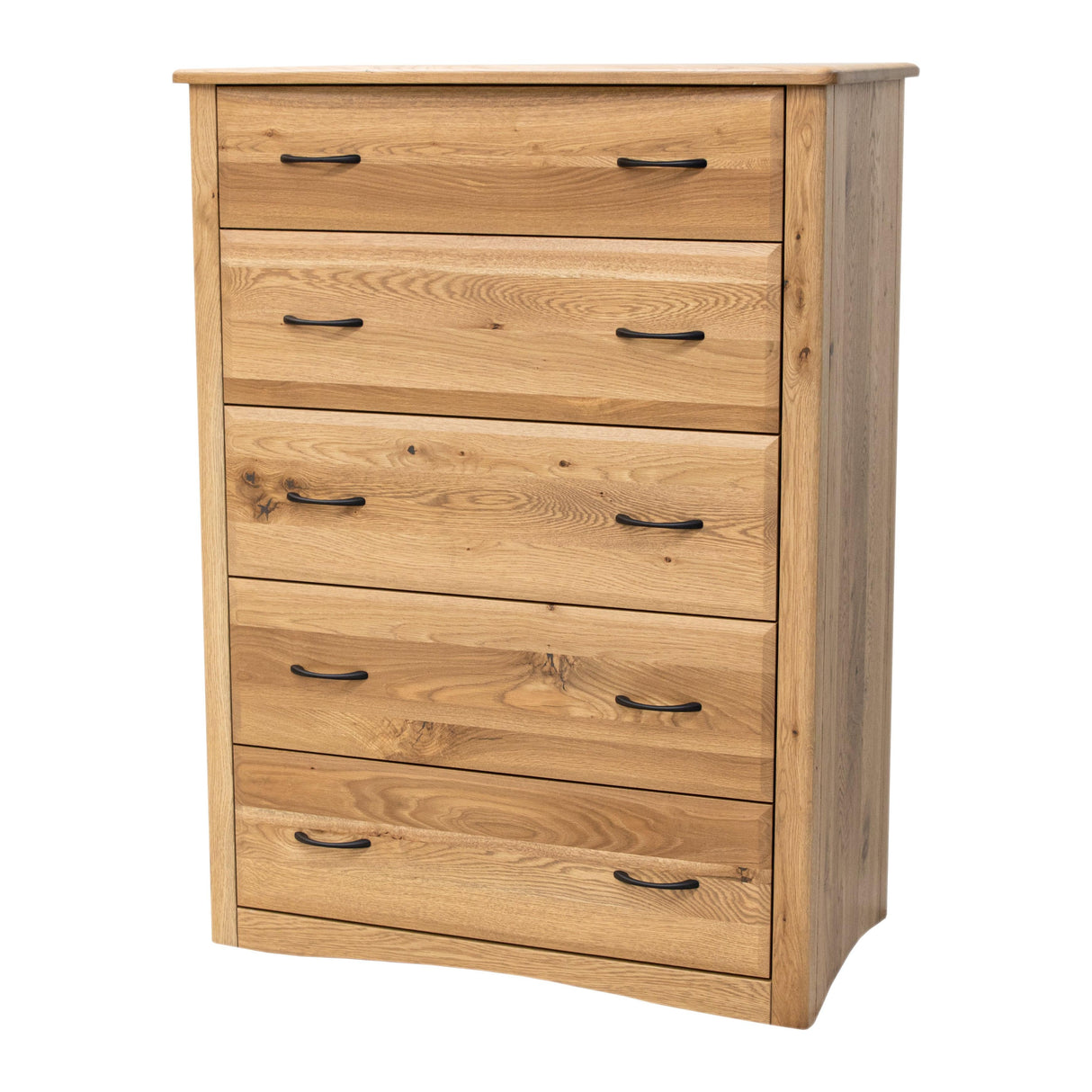 Carrington White Oak Wood Chest of Drawers | BLS