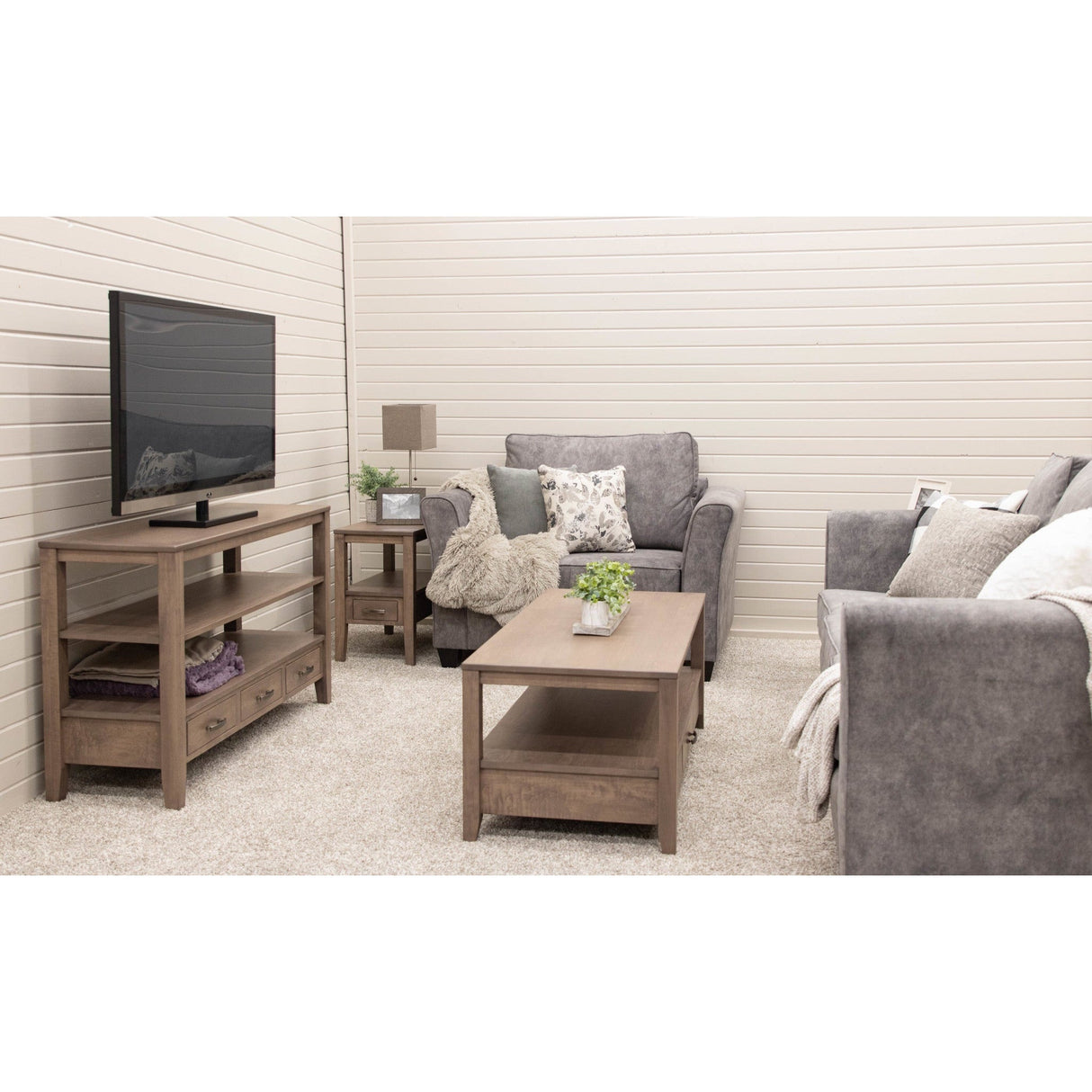 Century Rectangle Open Coffee Table