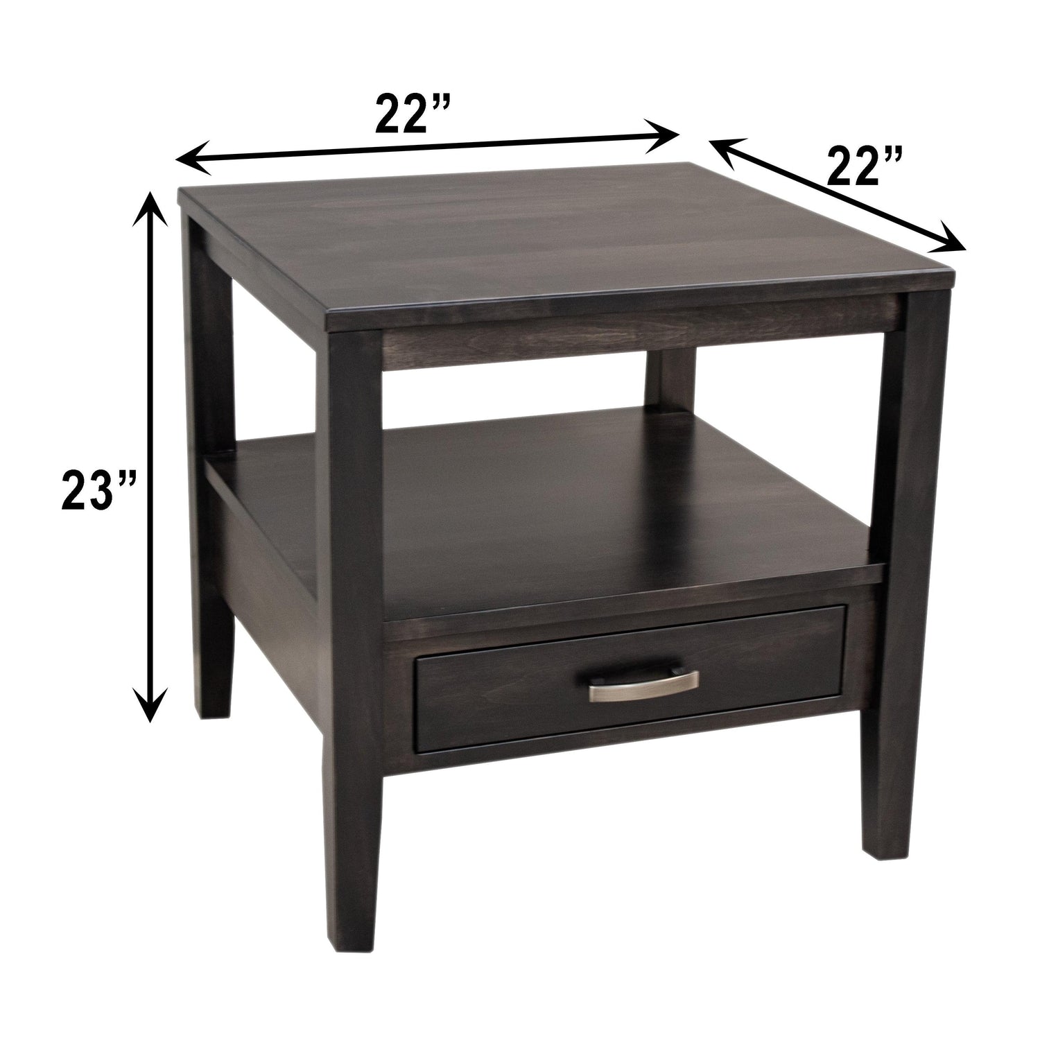 Century Square Large Open End Table