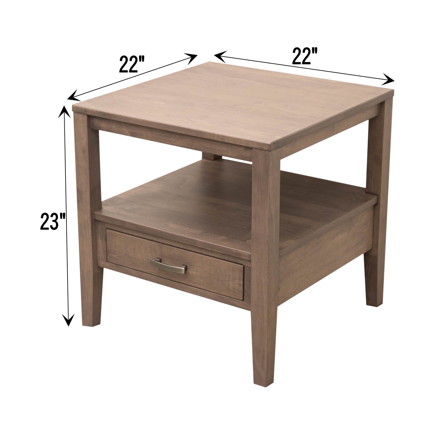 Century Square Large Open End Table