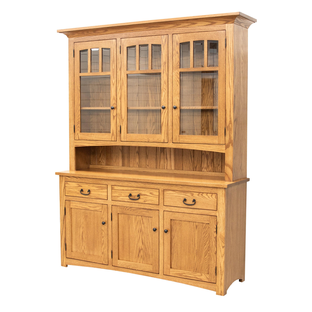 Century Mission Oak Wood Hutch | FW