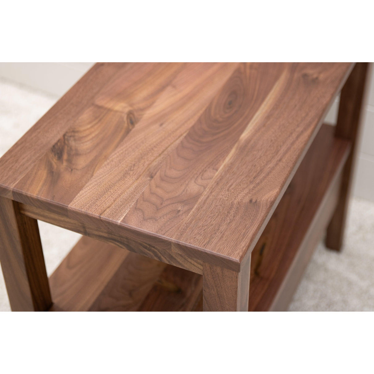 Century Small Rectangle Open End Table
