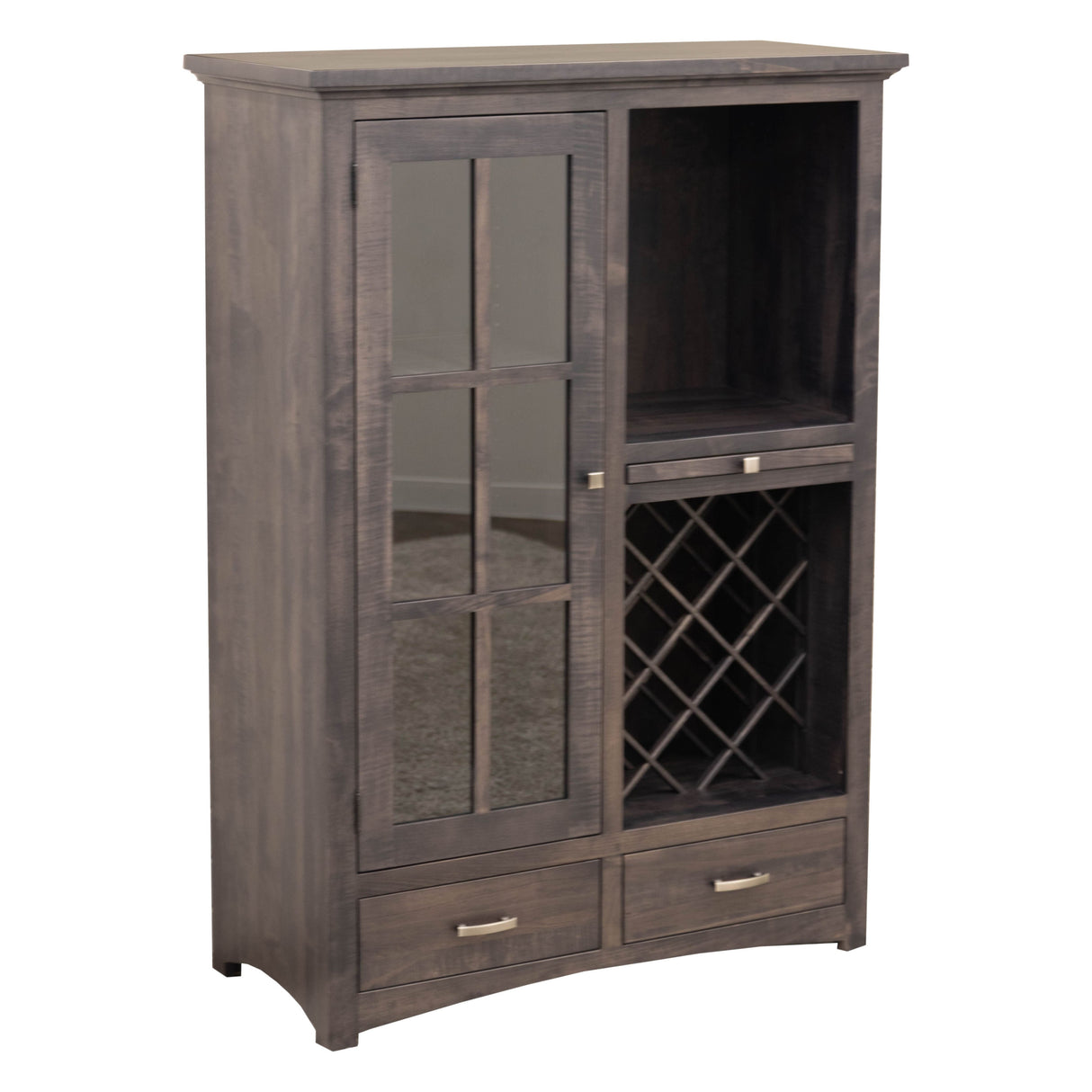 Classic Shaker Maple Wood Wine Pantry - Small | GS