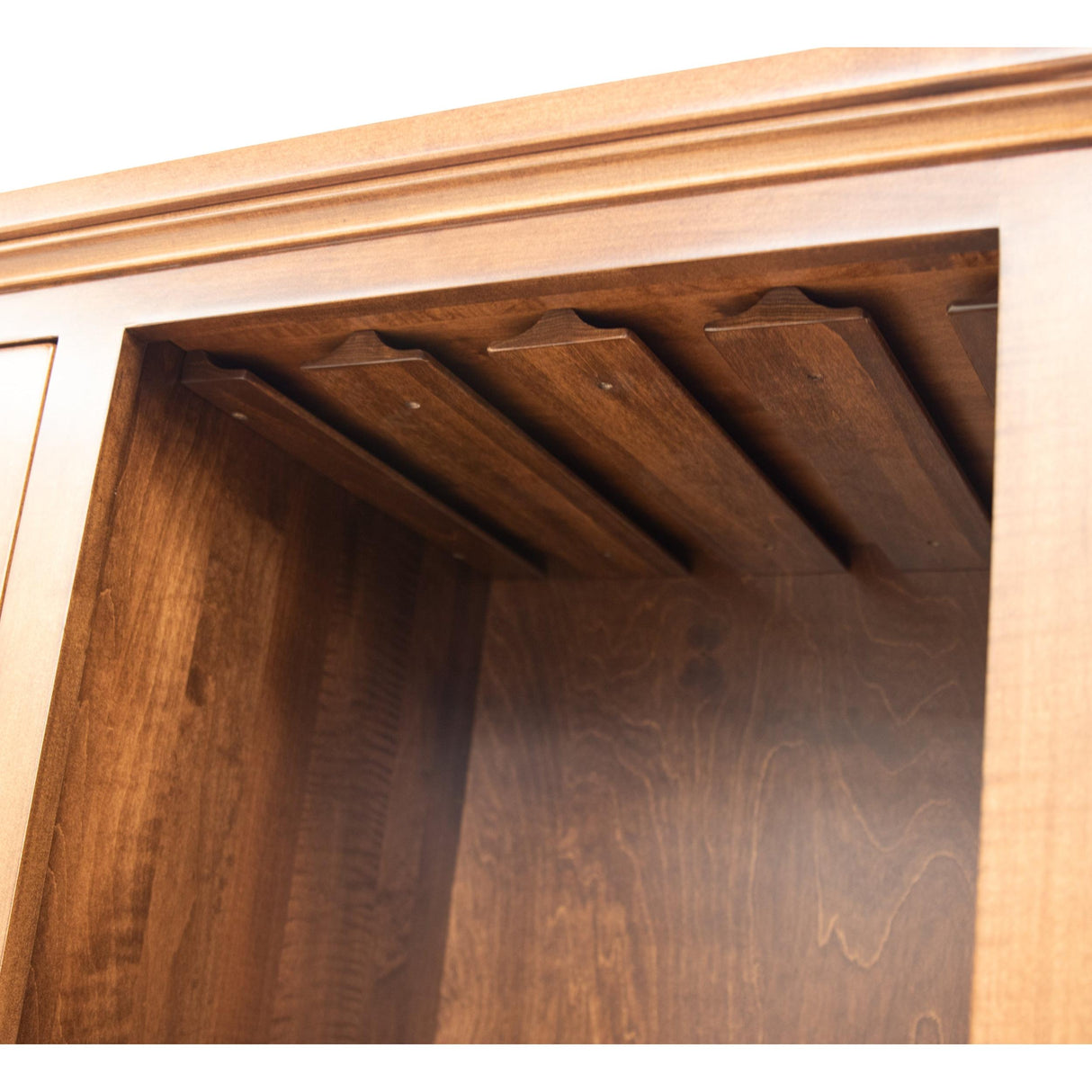 Classic Shaker Maple Wood Wine Pantry - Small | BOS