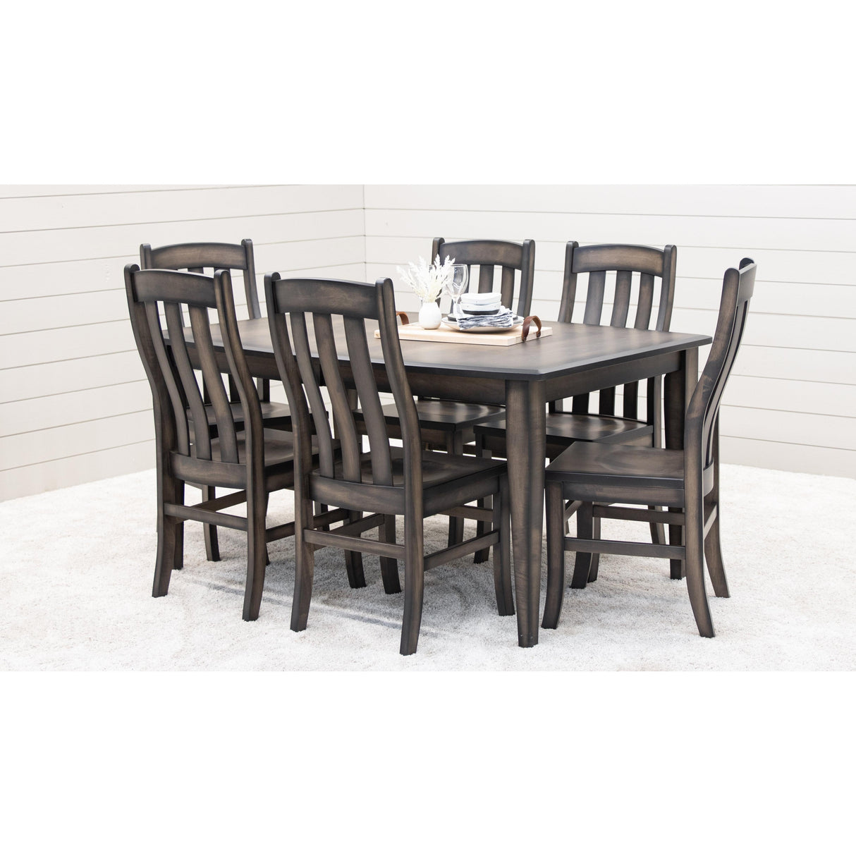 Fostoria Maple Wood Side Dining Chair | SP-Burn
