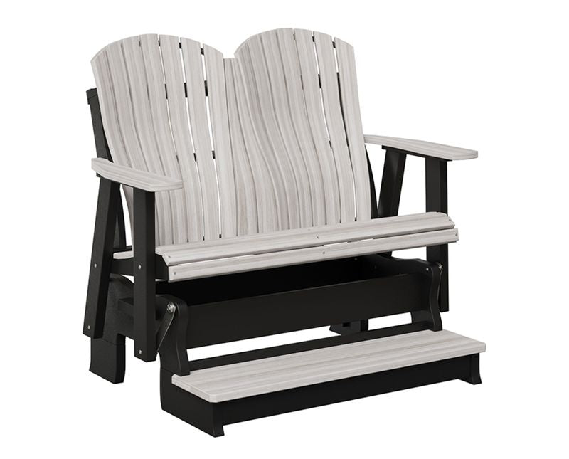Comfort Bentback 4' Balcony Patio Bench Glider - SS&B