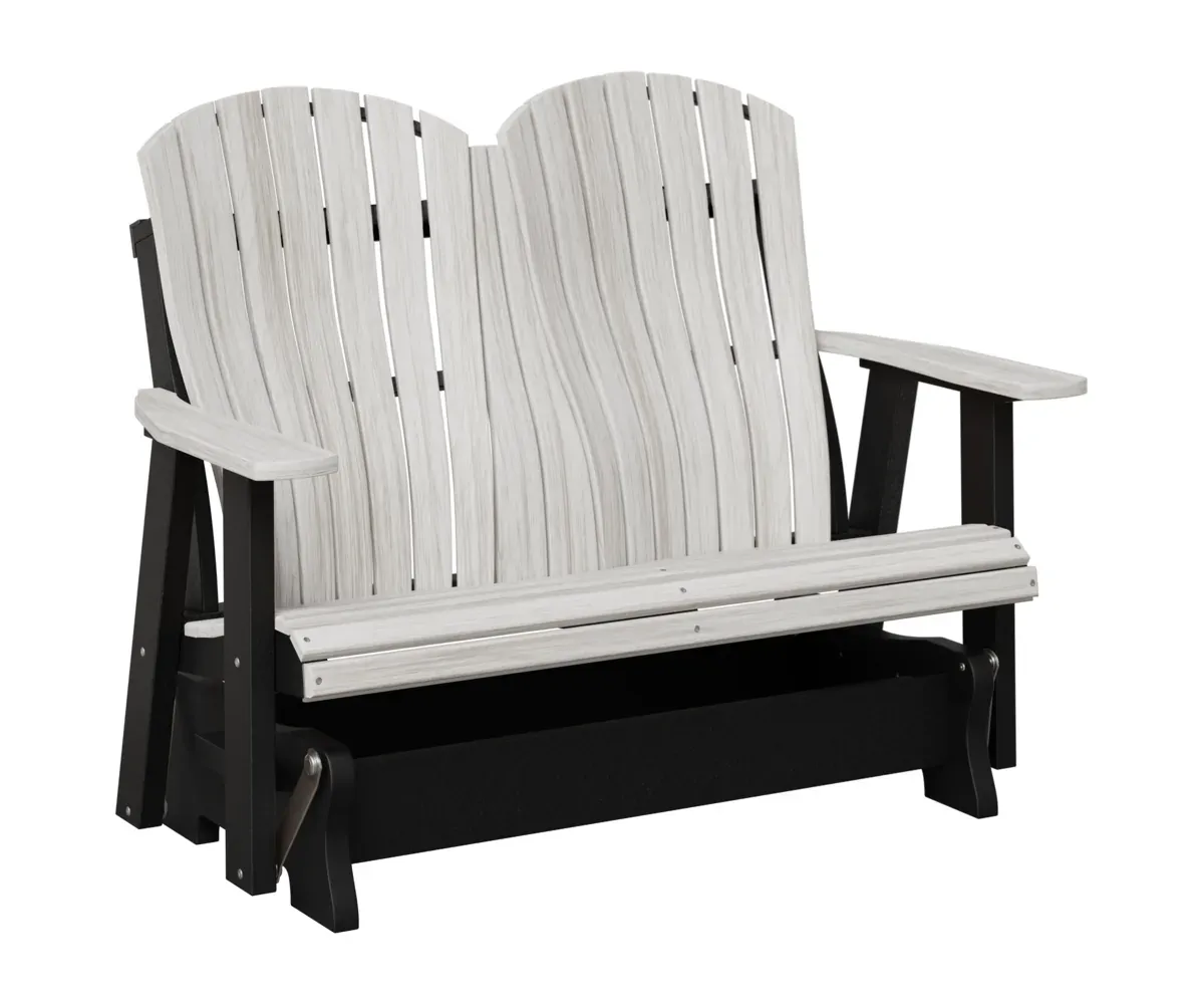 Comfort Bentback 4' Glider Patio Bench - SS&B