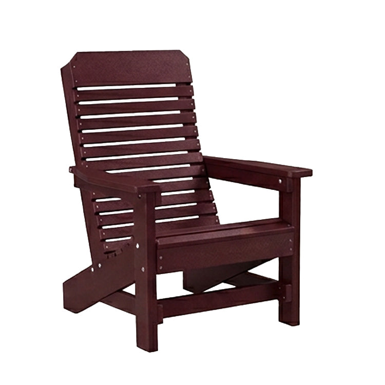 Comfort Back Poly Amish Beach Chair - CW
