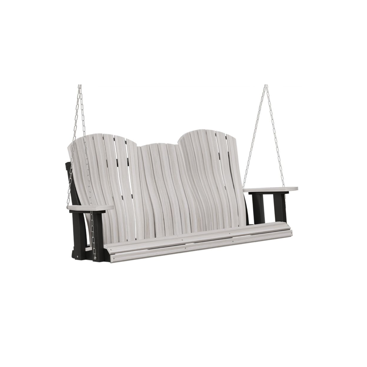 Comfort Bentback 5' Amish Outdoor Swing - SS&B