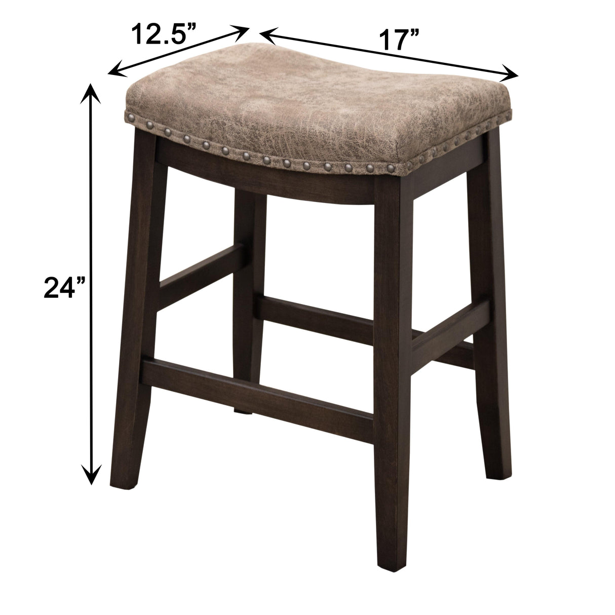 Costa 24" Maple Wood Bar Stool | EB