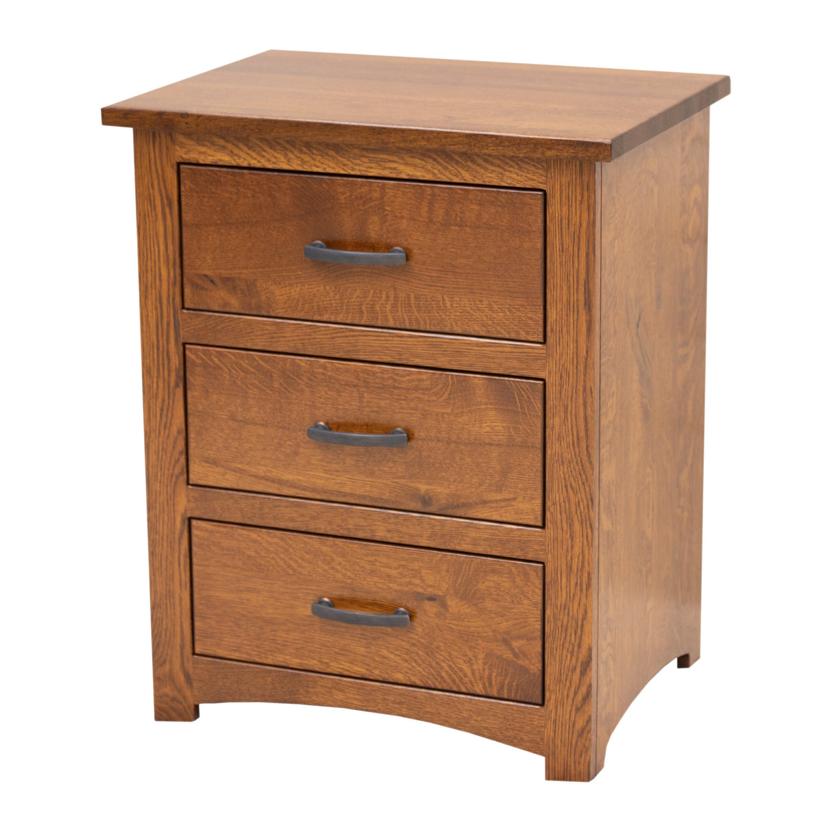 Craftsman Mission 5-Piece Quarter Sawn Oak Solid Wood Queen Bedroom Set