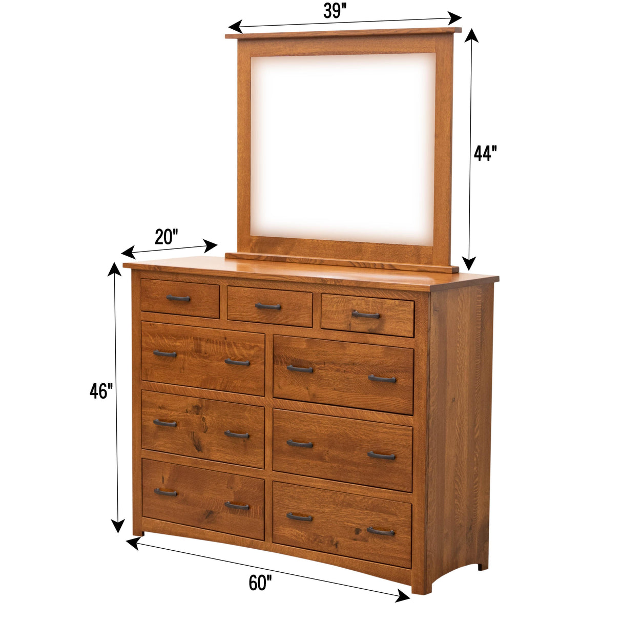 Weston 9-Drawer Tall Dresser