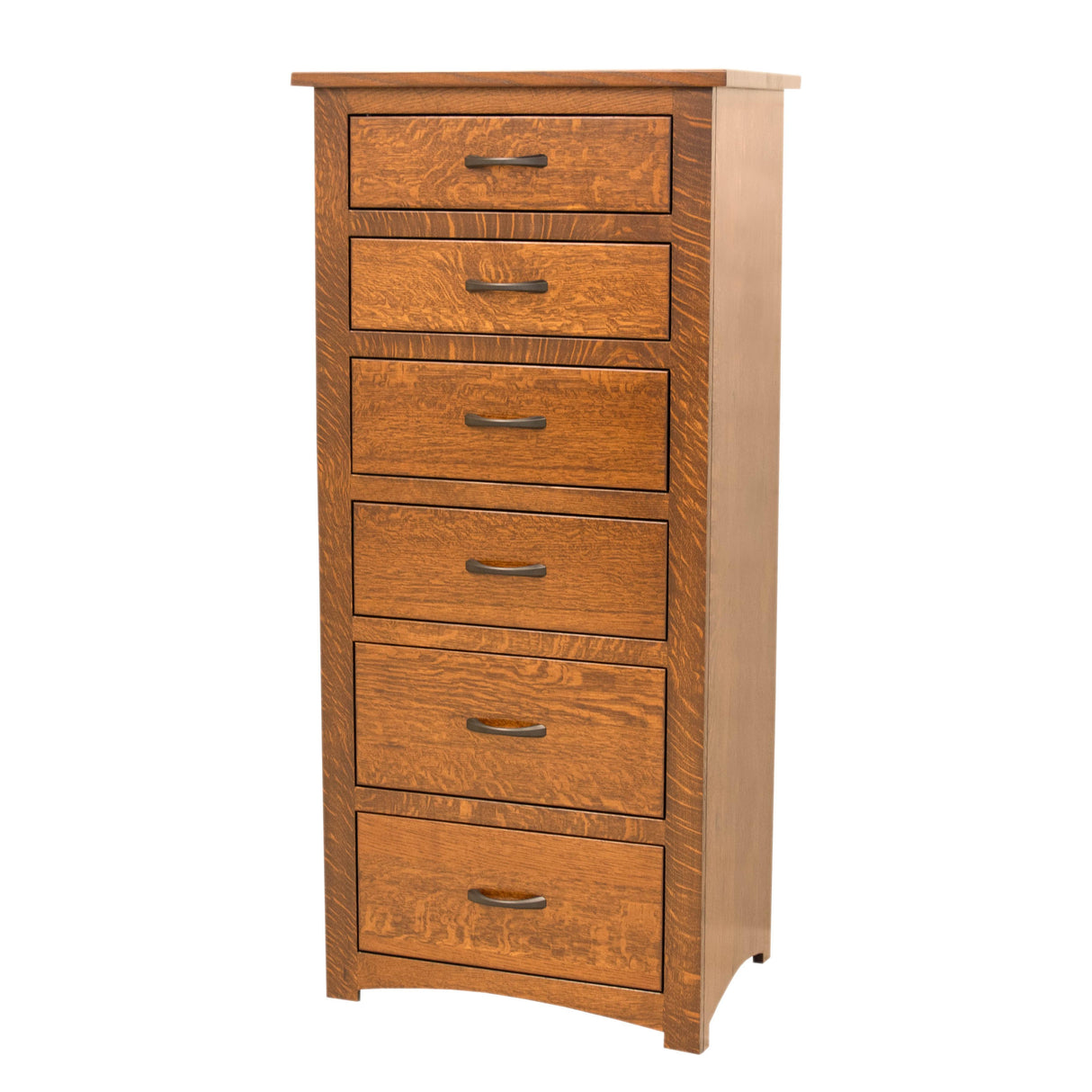 Craftsman Mission 6-Drawer Lingerie Dresser