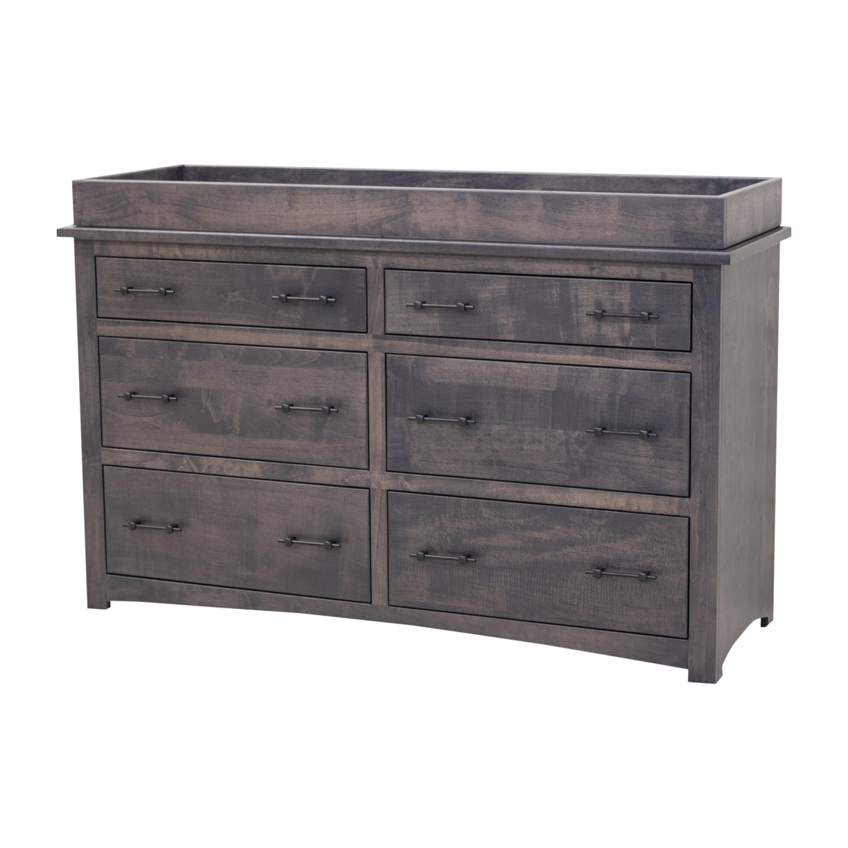 Weston Maple Wood 6-Drawer Nursery Dresser with Changing Topper | GS