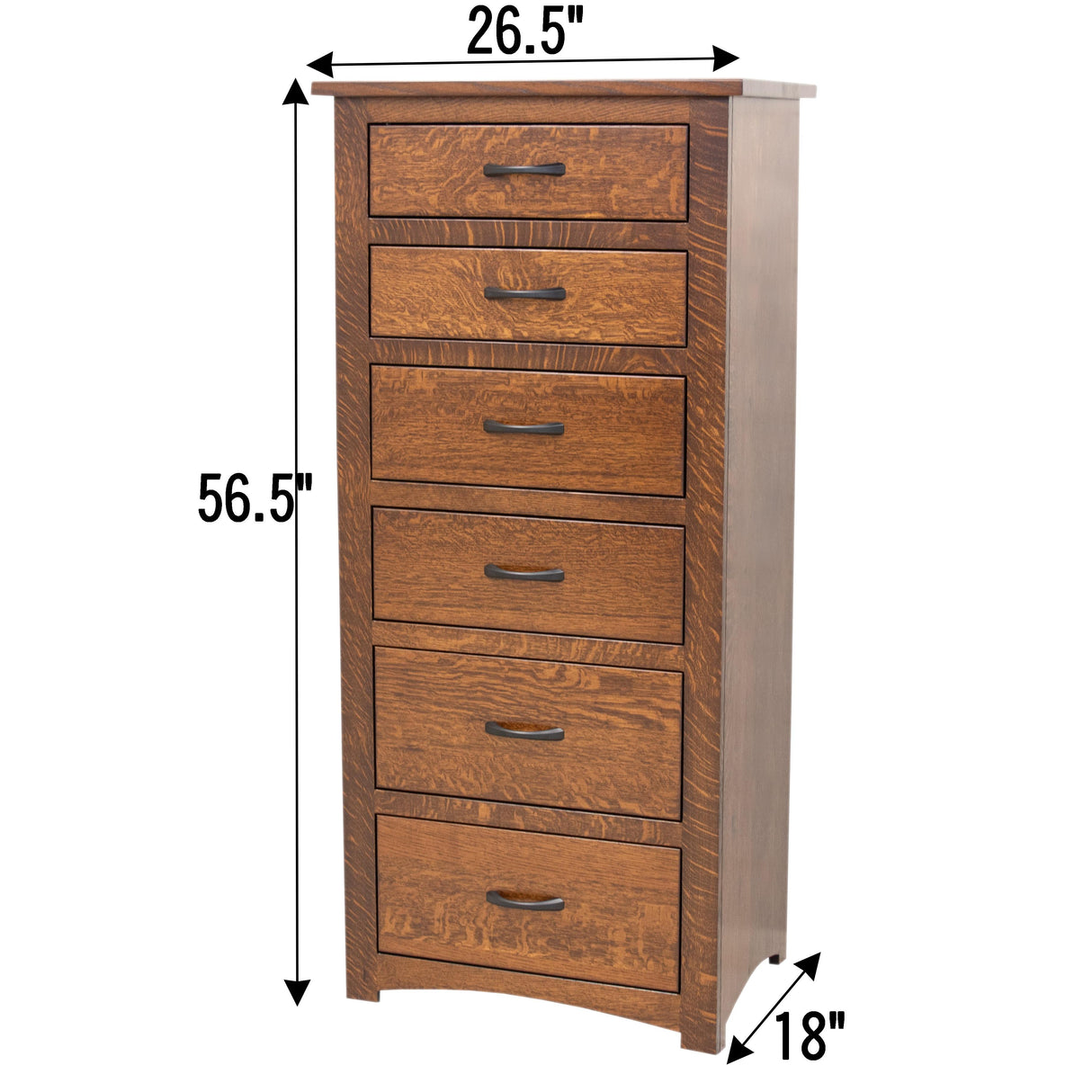 Weston 6-Drawer Lingerie Dresser